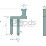 Brat de reglaj - GRANIT [19405357]