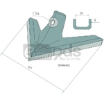 Brazdar tip picior de gasca - GRANIT [19653635]