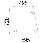 Geam lateral - KRAMP [3226350R1N]
