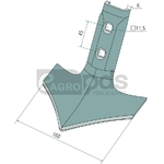 Brazdar tip picior de gasca - GRANIT [35935378]