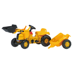 Tractor cu incarcator si trailer - Rolly Toys [600023288]