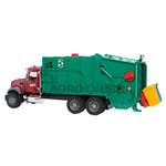 Camion pentru containere (rosu rubiniu-verde) - Bruder [60002812]