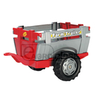 Trailer ferma rosu/argintiu - Rolly Toys [600122097]