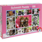 Puzzle, pisicute, 100 de piese - Schmidt [60056135]