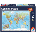 Puzzle, lumea, 1500 de piese - Schmidt [60058289]