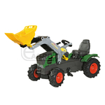Tractor cu trailer si anvelope pneumatice - Rolly Toys [600611089]