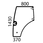 Geam usa stanga - KRAMP [84396396N]