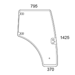 Geam cabina unitate - KRAMP [84396432N]