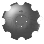 Taler disc concav crestat XL043 460x4 LK120 ptr Catros - iQ parts [CA300006]