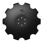 Taler disc - concav crestat, 560x5 - TerraDisc  - iQ parts [R2320403]