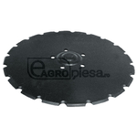Taler disc plat crestat 410x5 - GRANIT [18031-0526]