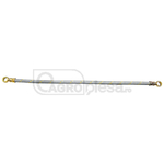 Furtun combustibil LP DN8 300mm cu 2 nipluri inelare paralele Ø14 - GRANIT [374530006]