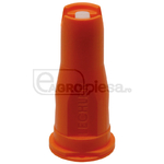 Duza injector cu jet plat ID3 120° ceramica, portocalie - Lechler [670ID3-120-01C]