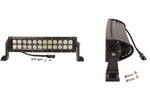 Bara lumini de lucru led 72w 6120lm dreptunghiulara 12 24v alba 351 6x79 5mm mufa deutsch combo curbata 24 led uri kramp - KRAMP [LA10308]