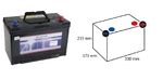 Baterie 12v 105ah 750a kramp - KRAMP - [605028075KR]