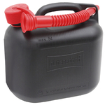 Canistra plastic 5l pentru carburant (265x147x247), neagra - Hunersdorff [50099051]