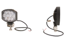 Lampa de lucru led 15w 1900lm ovala 10 30v 120x38x80mm tip flood 10 led uri kramp - KRAMP [LA10020]