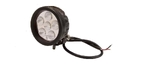 Lampa de lucru led 18w 1440lm rotunda 10 30v alba diametru 89mm 6 led uri gopart - KRAMP [LA10081]