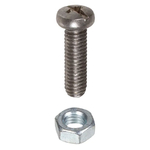 Surub cu piulita - 6x20 mm, inox, fixare suport duza - Arag [670400101]