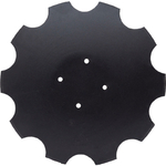 Taler disc - concav, crestat, XL043, 460x4, LK120 - Catros - GRANIT - [18031-0587]